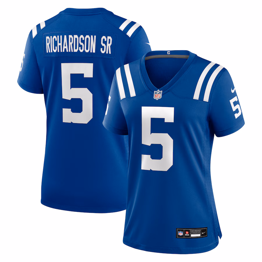 Women's Indianapolis Colts Anthony Richardson Sr. Nike Royal Team Game Jersey - Jersey