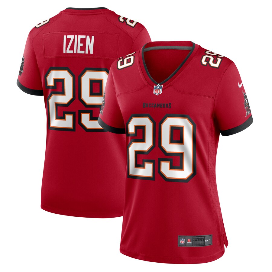 Women's Tampa Bay Buccaneers Christian Izien Nike  Red  Game Jersey - Jersey