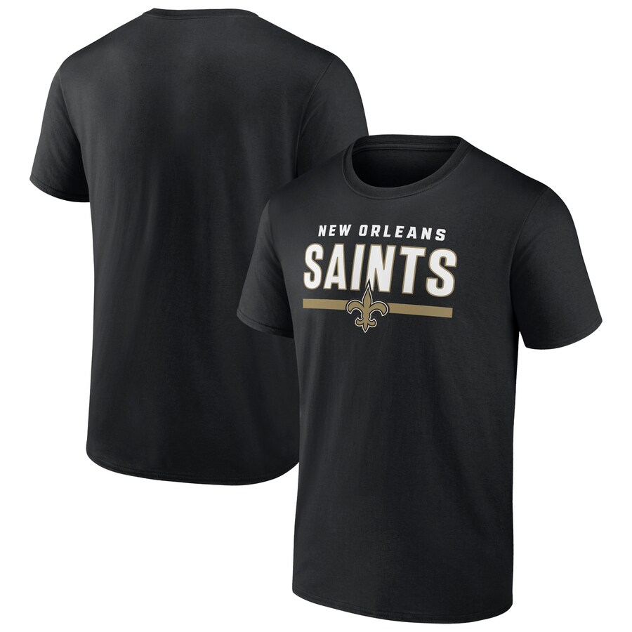 Men's New Orleans Saints Black Speed & Agility T-Shirt - Jersey