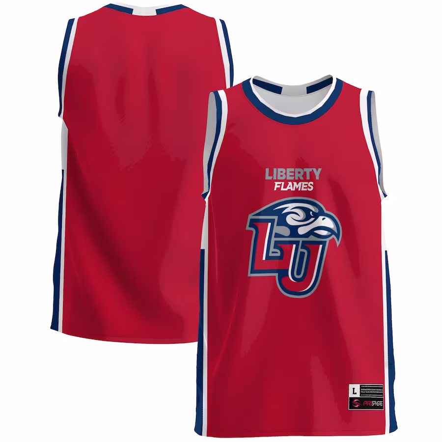 Liberty Flames GameDay Greats  Lightweight Basketball Jersey - Navy - Jersey