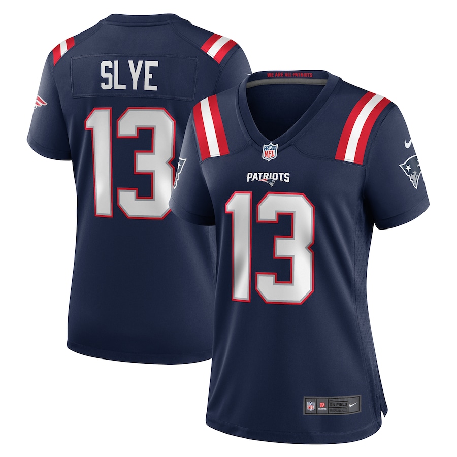 Women's New England Patriots Joey Slye Nike Navy Game Jersey - Jersey