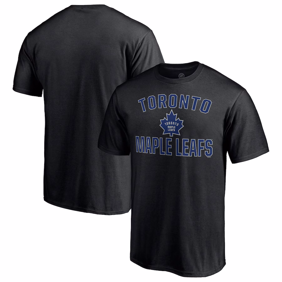 Men's Toronto Maple Leafs Black Special Edition Victory Arch T-Shirt - Jersey