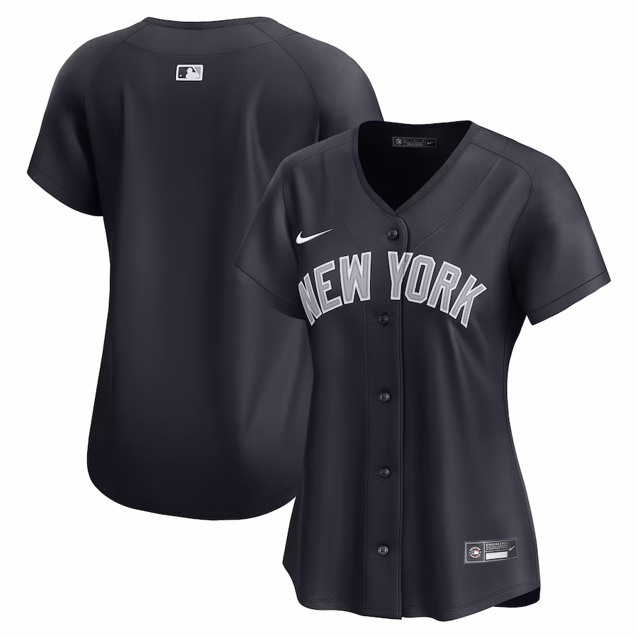 Women's New York Yankees Nike Navy Alternate Limited Jersey - Jersey