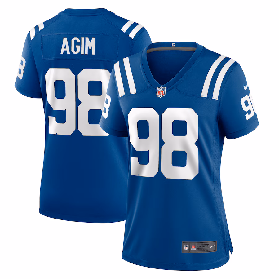 Women's Indianapolis Colts McTelvin Agim Nike  Royal Team Game Jersey - Jersey