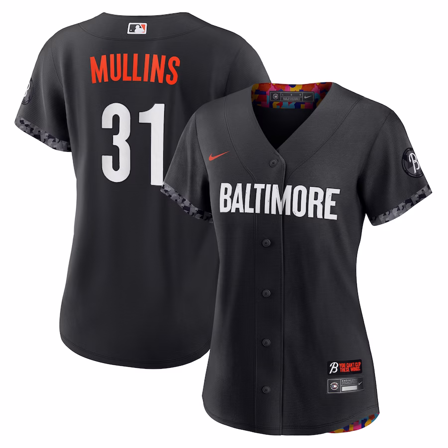 Women's Baltimore Orioles Cedric Mullins Nike Black City Connect Replica Player Jersey - Jersey