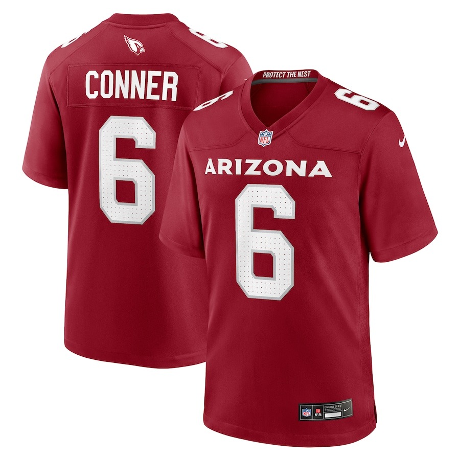 Men's Arizona Cardinals James Conner Nike Cardinal Home Game Jersey - Jersey
