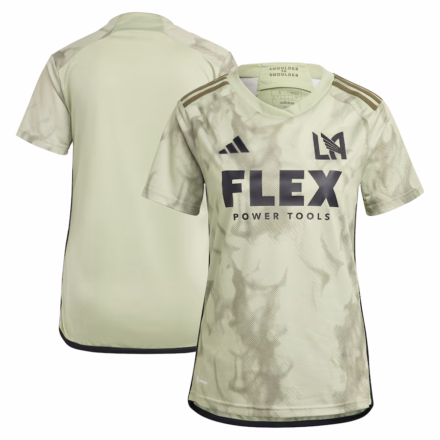 Women's LAFC adidas Green 2023 Smokescreen Replica Jersey - Jersey