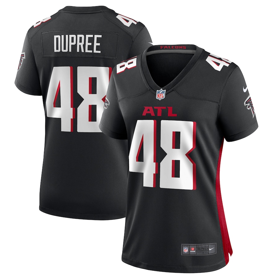 Women's Atlanta Falcons Bud Dupree Nike Black Game Player Jersey - Jersey