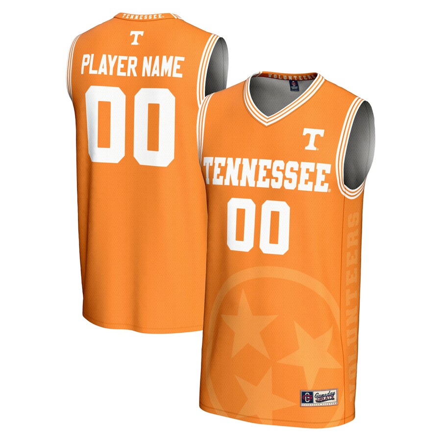 Tennessee Volunteers GameDay Greats Youth NIL Pick-A-Player Men's Basketball Icon Print Lightweight Jersey - Tennessee Orange - Jersey