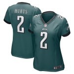 Women's Philadelphia Eagles Jalen Hurts Nike Midnight Green Game Jersey - Jersey
