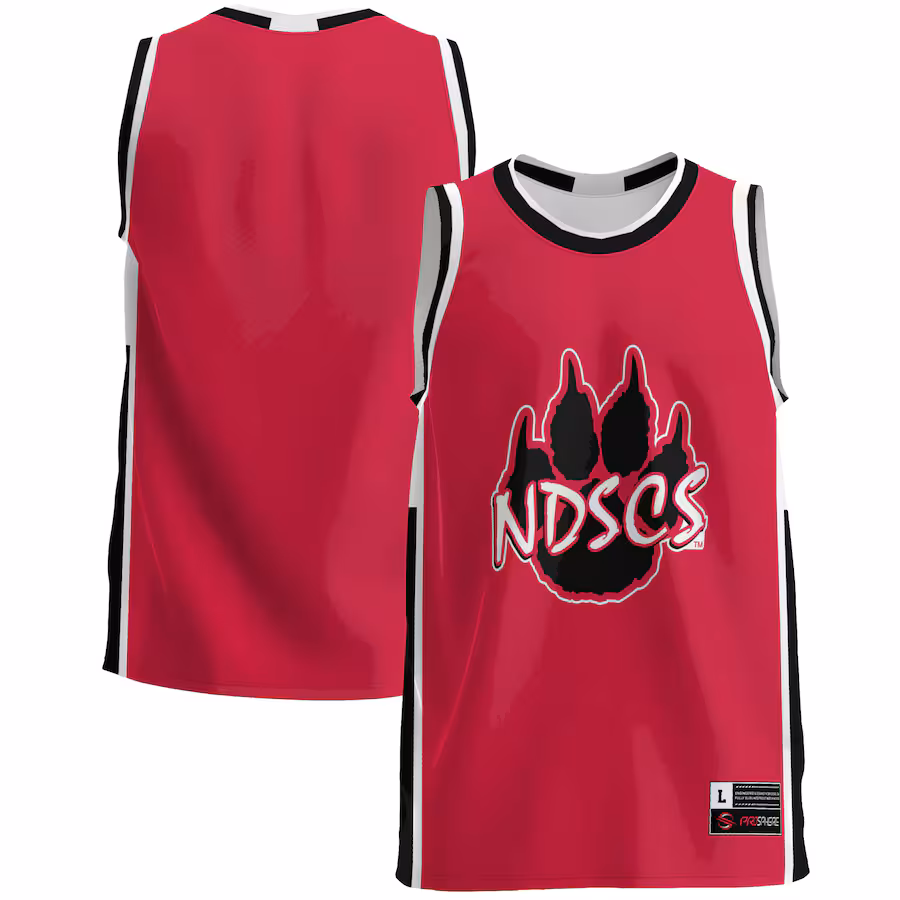 North Dakota College Wildcats GameDay Greats  Lightweight Basketball Jersey - Red - Jersey