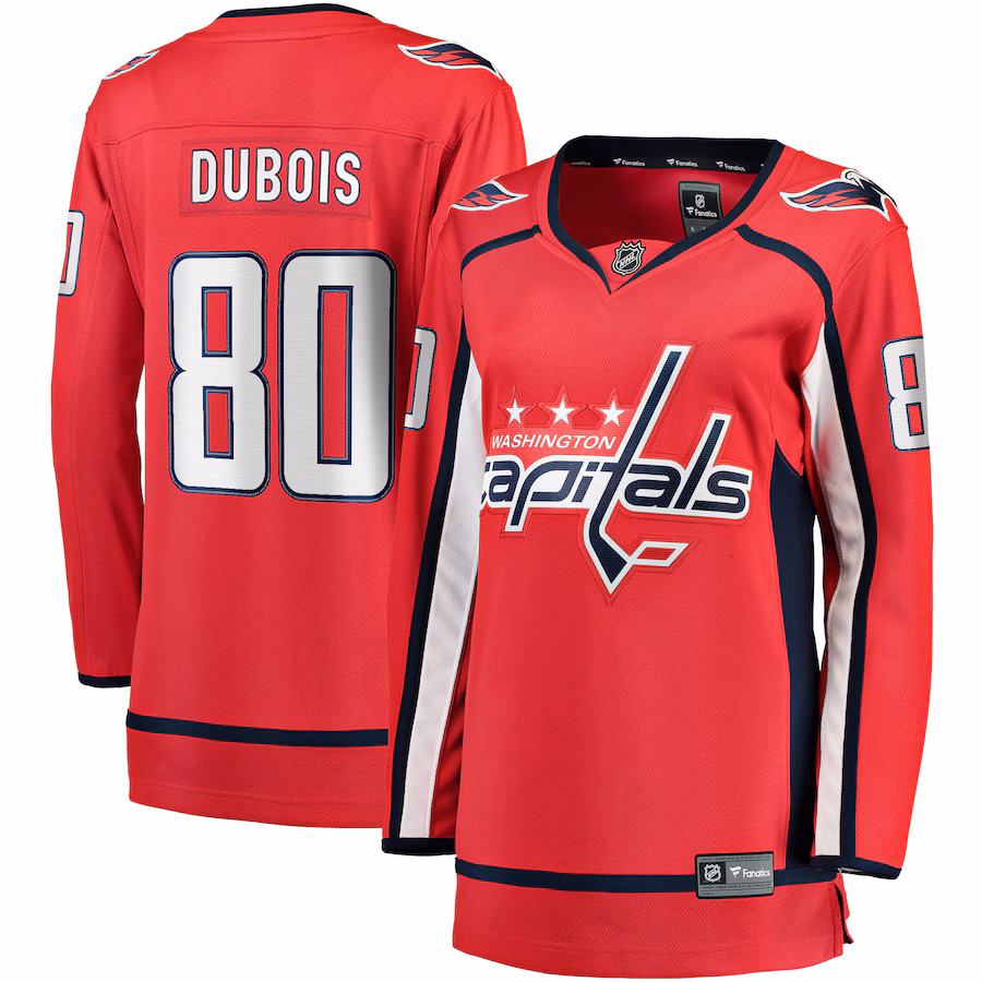 Women's Washington Capitals Pierre-Luc Dubois Fanatics Red Home Premier Breakaway Player Jersey - Jersey