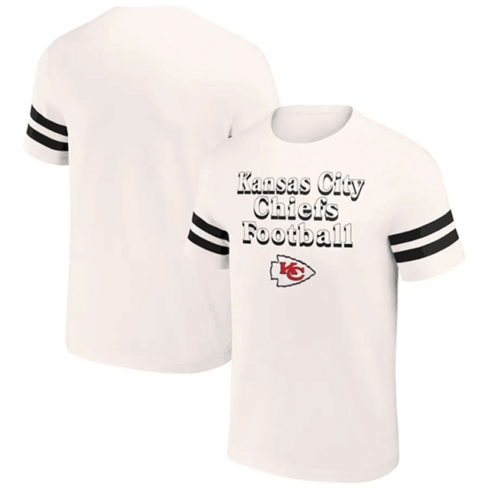 Men's Kansas City Chiefs Cream X Darius Rucker Collection Vintage T Shirt - Jersey