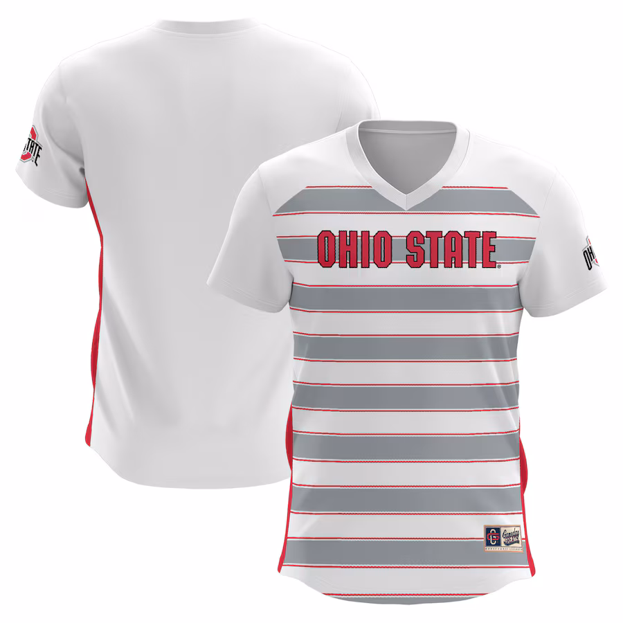 Youth GameDay Greats  White Ohio State Buckeyes Lightweight Soccer Jersey - Jersey