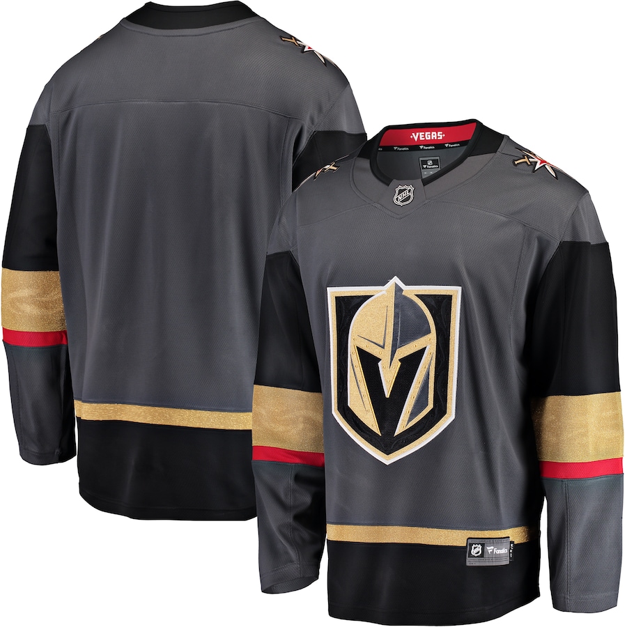 Men's Vegas Golden Knights Fanatics Gray Breakaway Alternate Jersey - Jersey