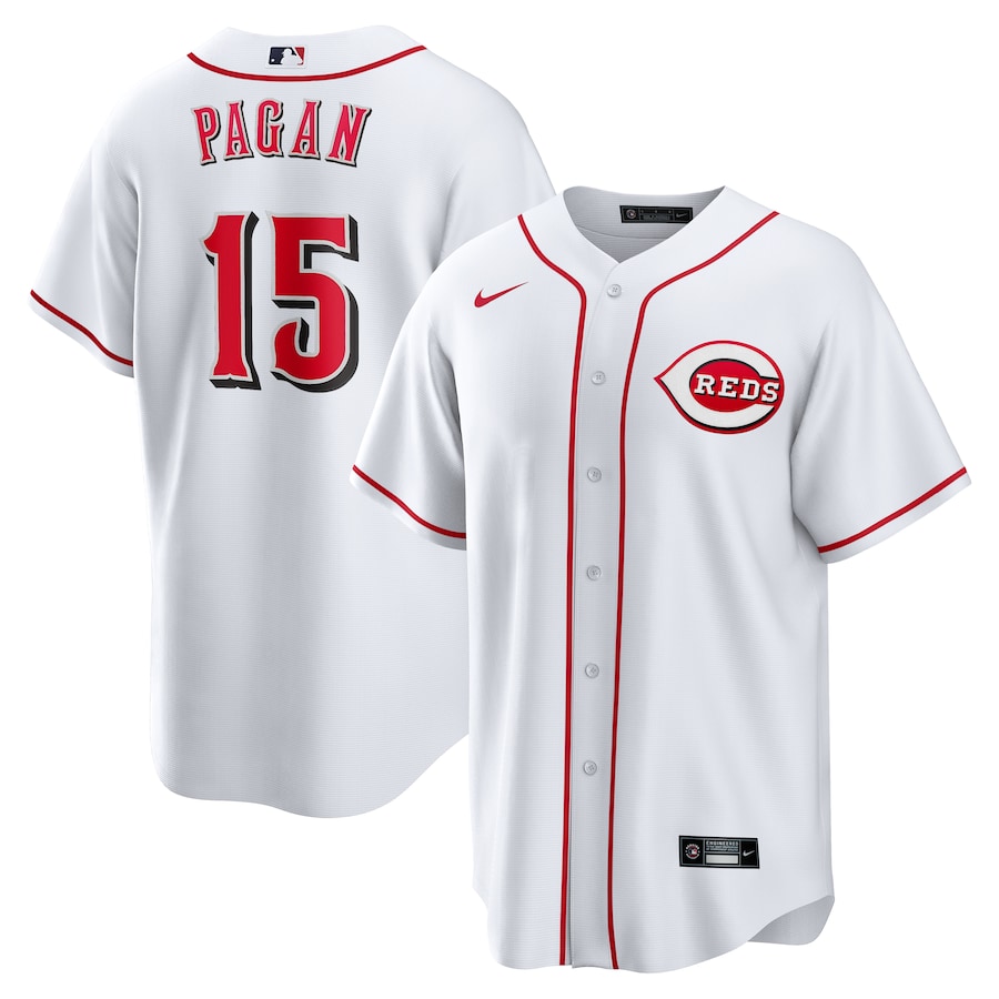 Men's Cincinnati Reds Emilio Pagan Nike White Home Replica Jersey - Jersey