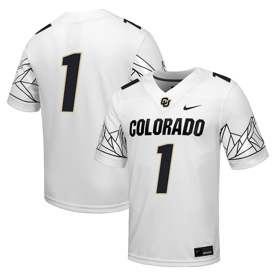Men's Nike White Colorado Buffaloes Untouchable Game Jersey - Jersey