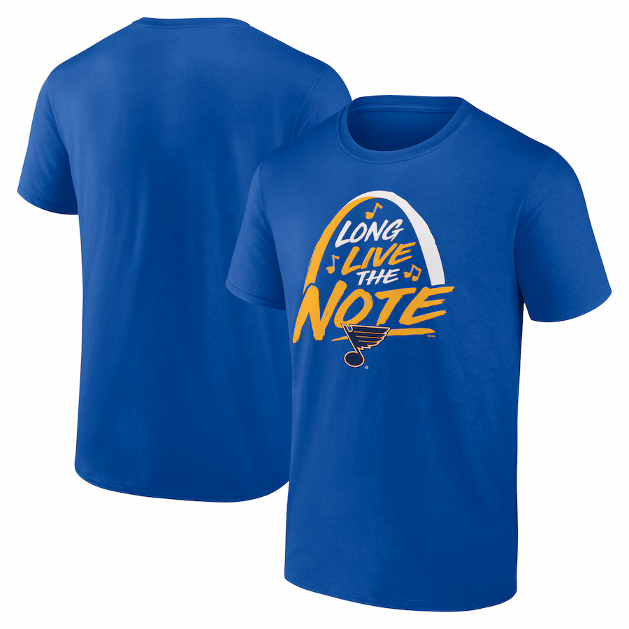 Men's St. Louis Blues Fanatics Blue Local T-Shirt - Jersey