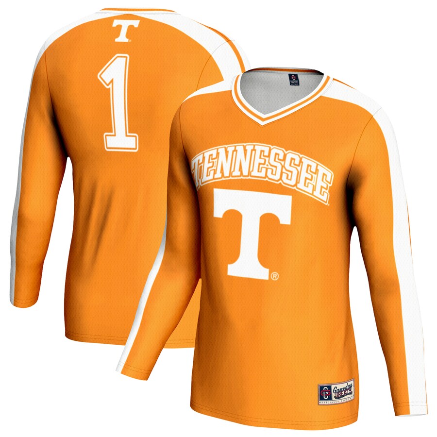 Unisex GameDay Greats Tennessee Orange Tennessee Volunteers Women's Volleyball Lightweight Fashion Jersey - Jersey