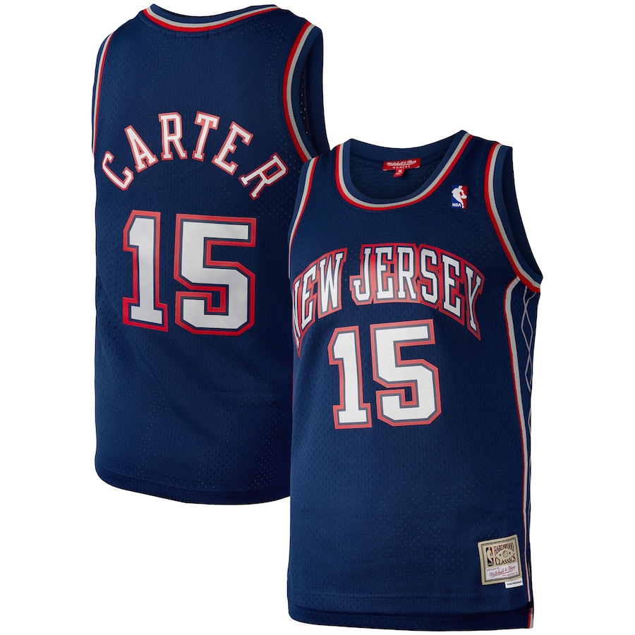Women's New Jersey Nets Vince Carter Mitchell & Ness Navy Hardwood Classics 2006 Swingman Jersey - Jersey