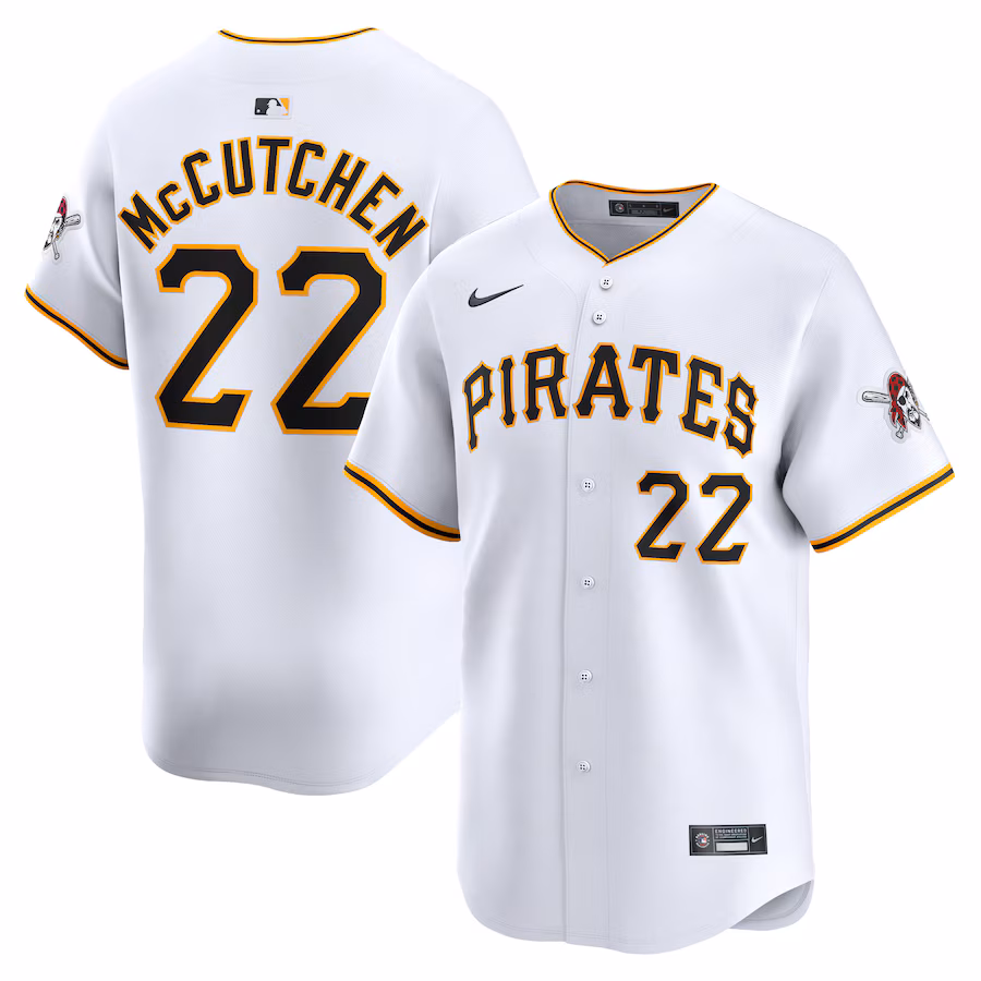 Youth Pittsburgh Pirates Andrew McCutchen Nike White Home Limited Player Jersey - Jersey
