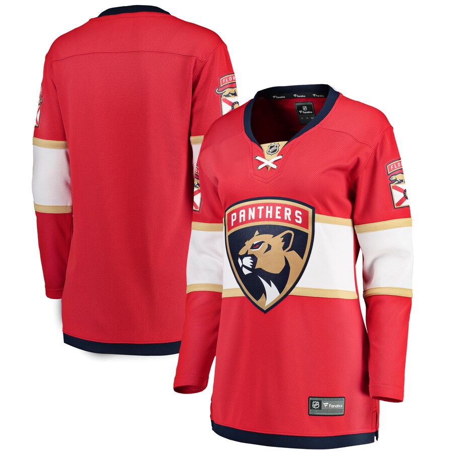Women's Florida Panthers Fanatics Branded Red Breakaway Home Jersey - Jersey