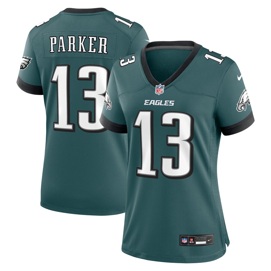 Women's Philadelphia Eagles DeVante Parker Nike Midnight Green  Game Jersey - Jersey