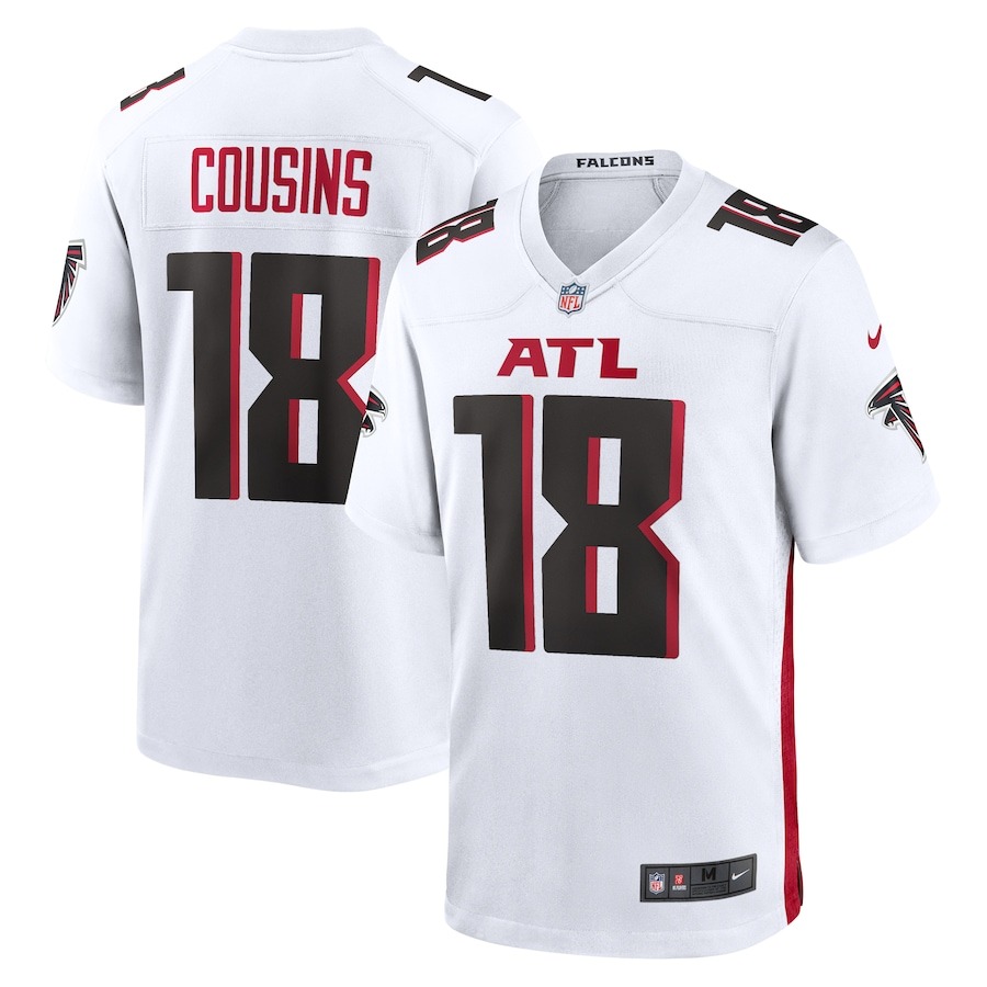 Men's Atlanta Falcons Kirk Cousins Nike White Game Player Jersey - Jersey