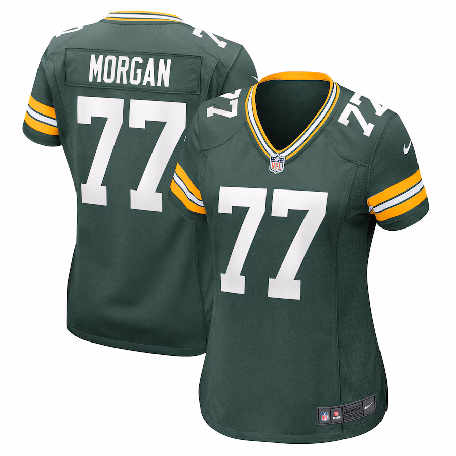 Women's Green Bay Packers Jordan Morgan Nike Green Game Jersey - Jersey