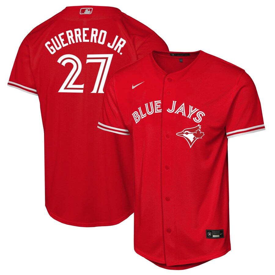Youth Toronto Blue Jays Vladimir Guerrero Jr. Nike Red Canada Day Replica Jersey - Jersey