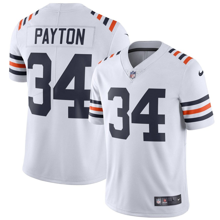 Men's Chicago Bears Walter Payton Nike White Retired Player Game Jersey - Jersey
