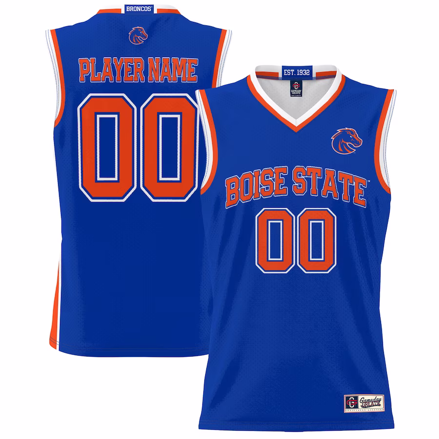 Boise State Broncos GameDay Greats Youth NIL Pick-A-Player Lightweight Women's Basketball Jersey - Royal - Jersey