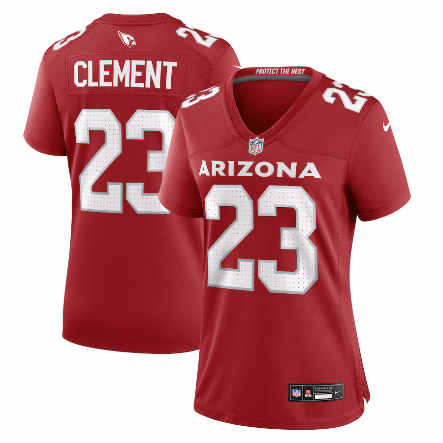 Women's Arizona Cardinals Corey Clement Nike  Cardinal Team Game Jersey - Jersey