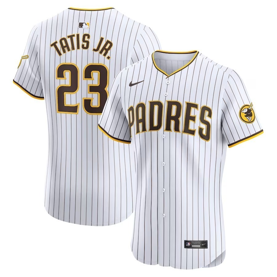 Men's San Diego Padres Fernando Tatis Jr. Nike White Home Elite Jersey - Jersey