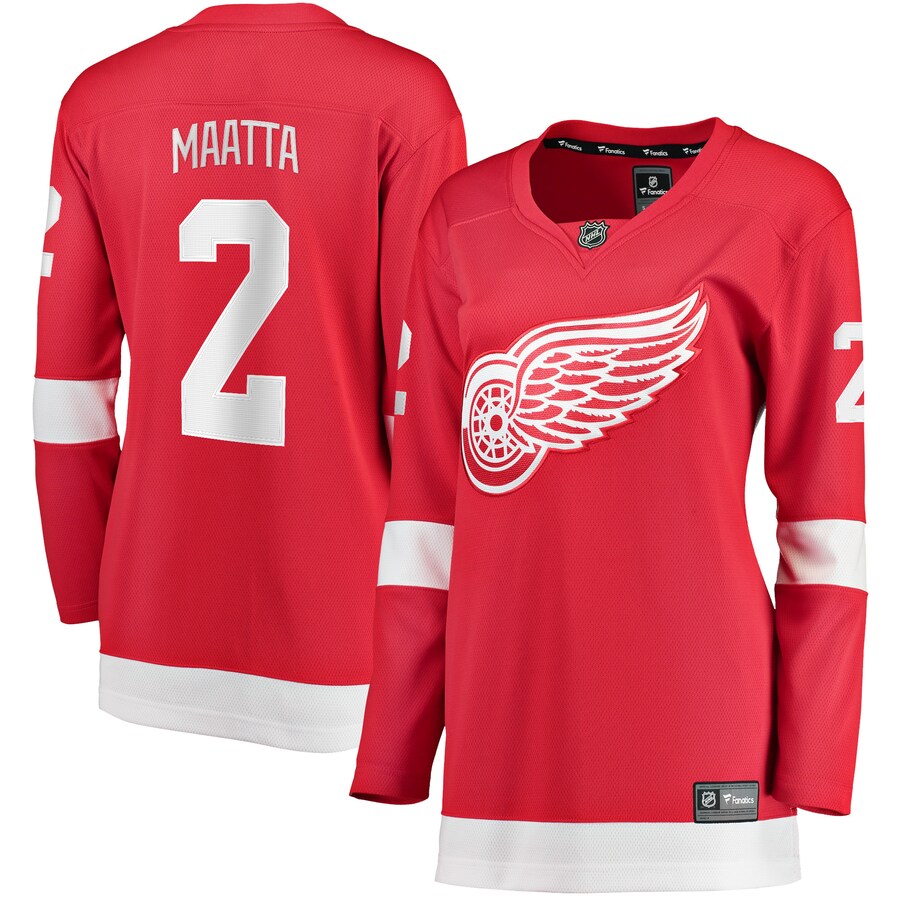 Women's Detroit Red Wings Olli Maatta Fanatics Branded Red Home Breakaway Player Jersey - Jersey