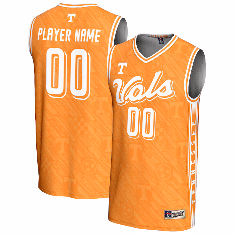 Tennessee Lady Vols GameDay Greats Youth NIL Pick-A-Player Women's Basketball Lightweight Highlight Print Jersey - Tennessee Orange - Jersey