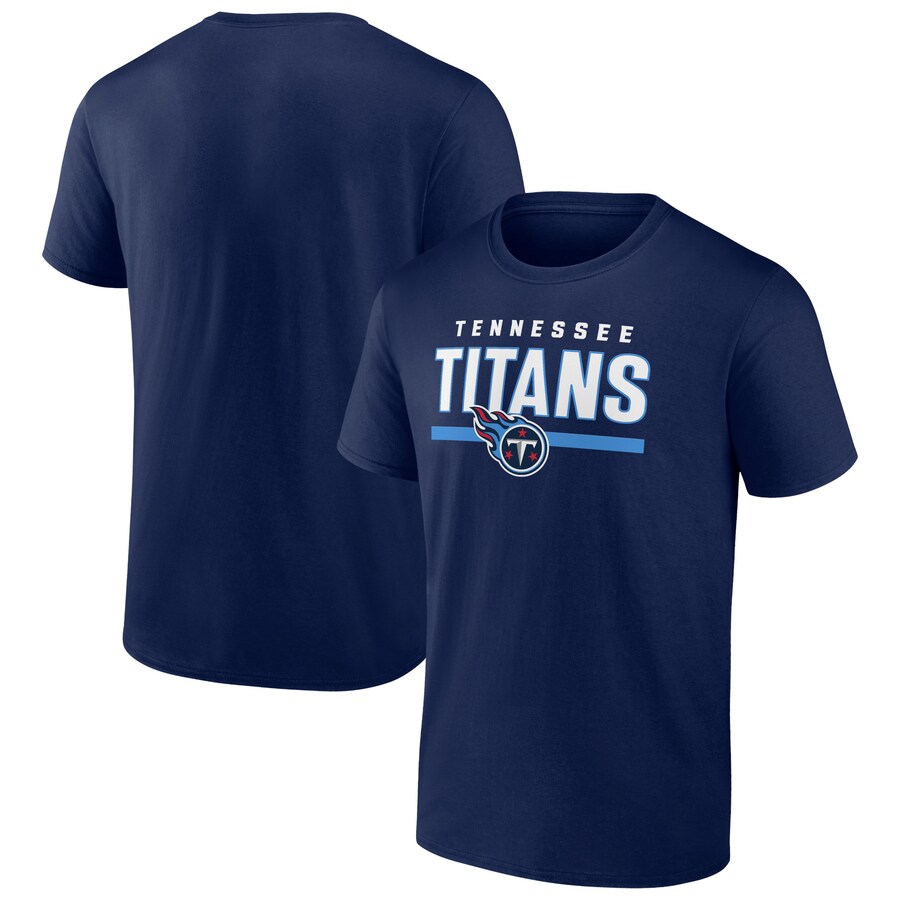 Men's Tennessee Titans Navy Speed & Agility T-Shirt - Jersey