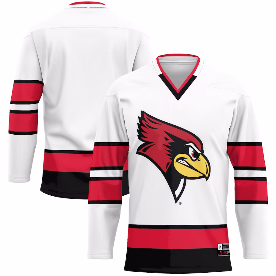 Illinois State Redbirds GameDay Greats Hockey Jersey - White - Jersey