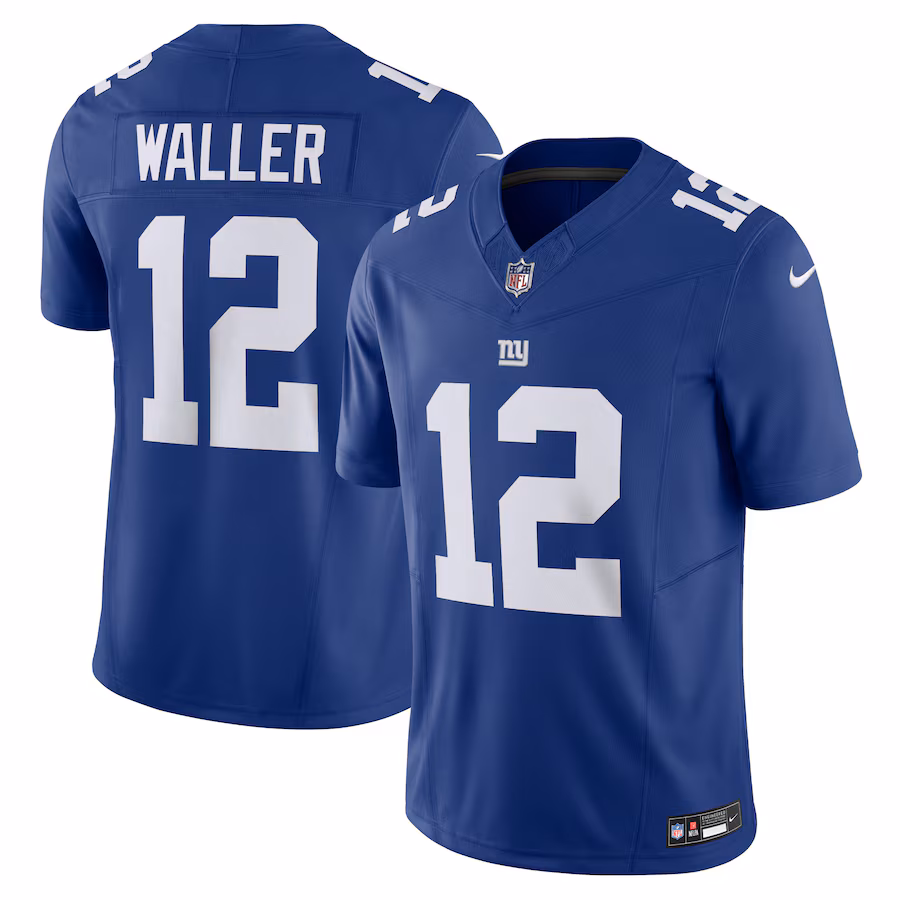 Men's New York Giants Darren Waller Nike Royal Vapor F.U.S.E. Limited Jersey - Jersey