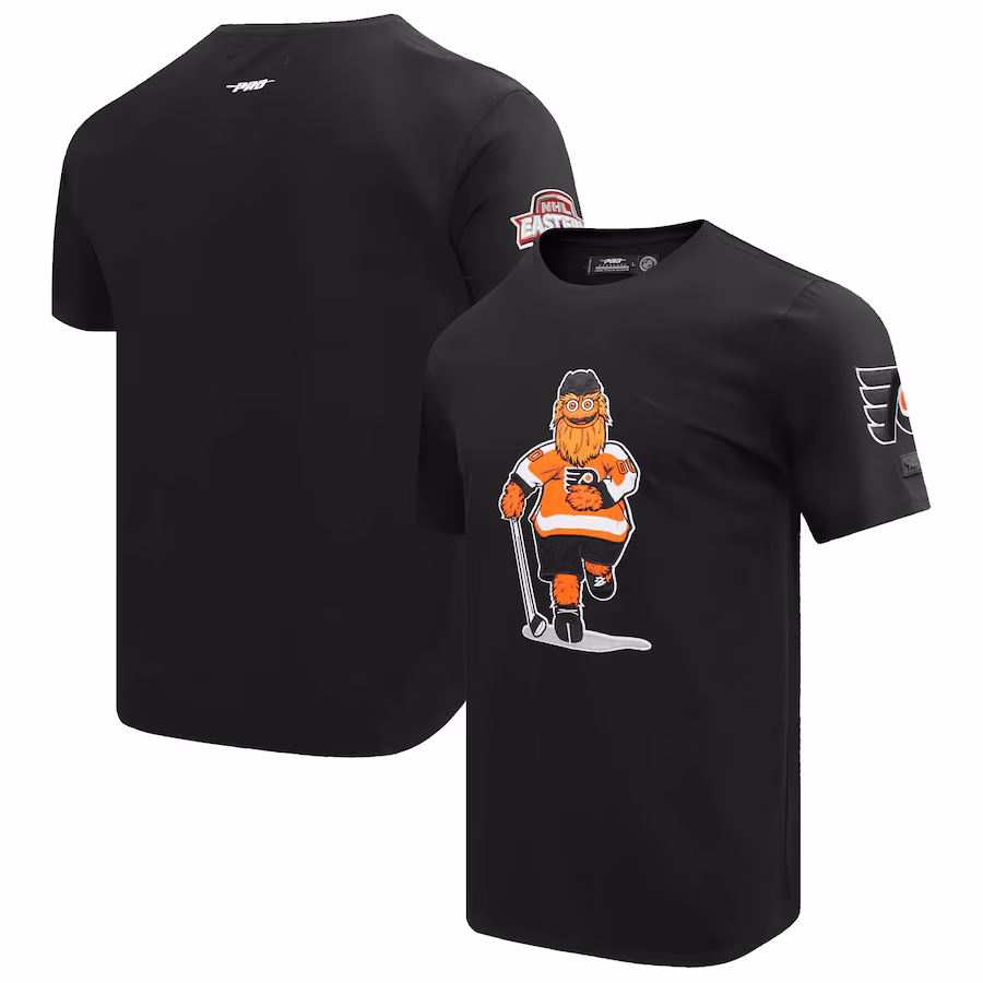 Men's Philadelphia Flyers Pro Standard Black Mascot T-Shirt - Jersey