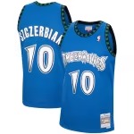 Men's Minnesota Timberwolves Wally Szczerbiak Mitchell & Ness Blue 2003/04 Hardwood Classics Swingman Jersey - Jersey