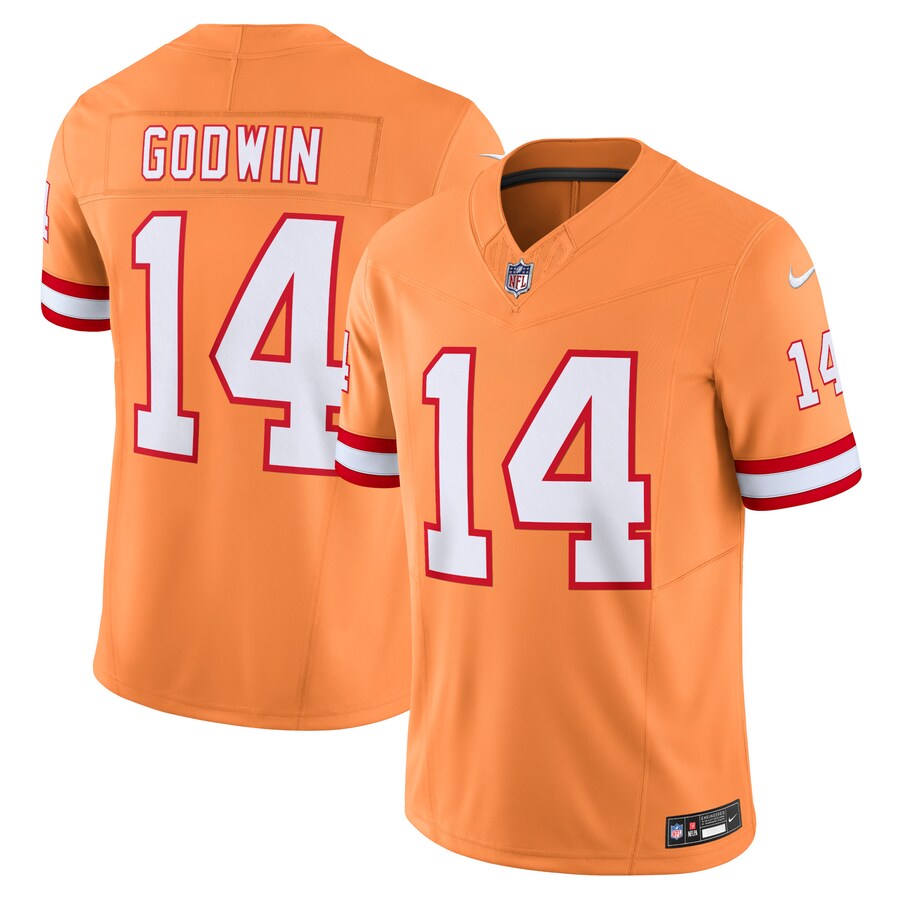 Men's Tampa Bay Buccaneers Chris Godwin Nike Orange Vapor F.U.S.E. Limited Jersey - Jersey