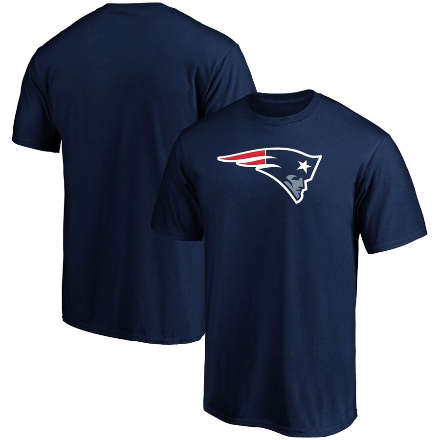 Men's New England Patriots Fanatics Navy Primary Logo T-Shirt - Jersey