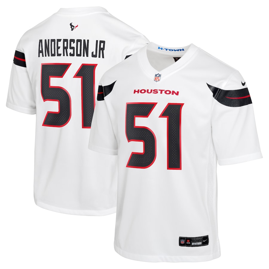 Youth Houston Texans Will Anderson Jr. Nike White Game Jersey - Jersey