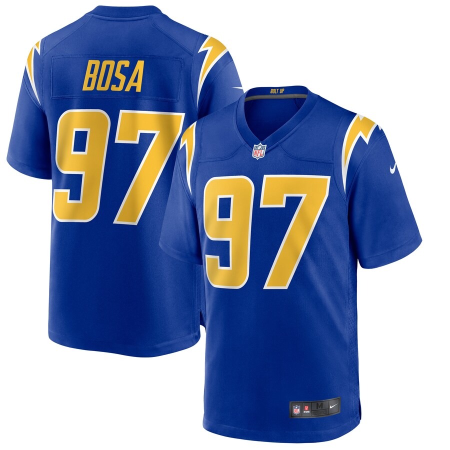 Men's Los Angeles Chargers Joey Bosa Nike Royal 2nd Alternate Game Jersey - Jersey