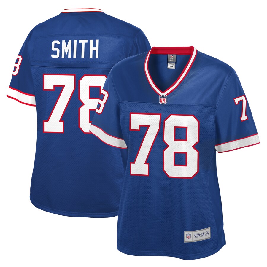 Women's Buffalo Bills Bruce Smith NFL Pro Line Royal Retired Player Replica Jersey - Jersey