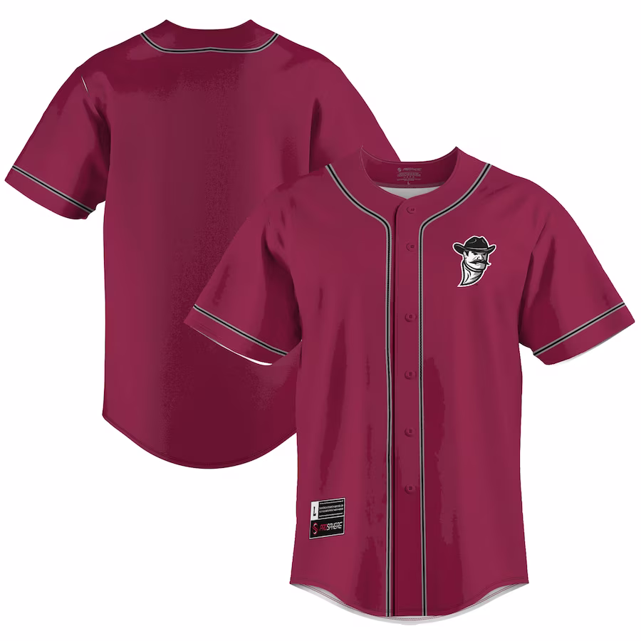 New Mexico State Aggies GameDay Greats  Lightweight Baseball Jersey - Crimson - Jersey