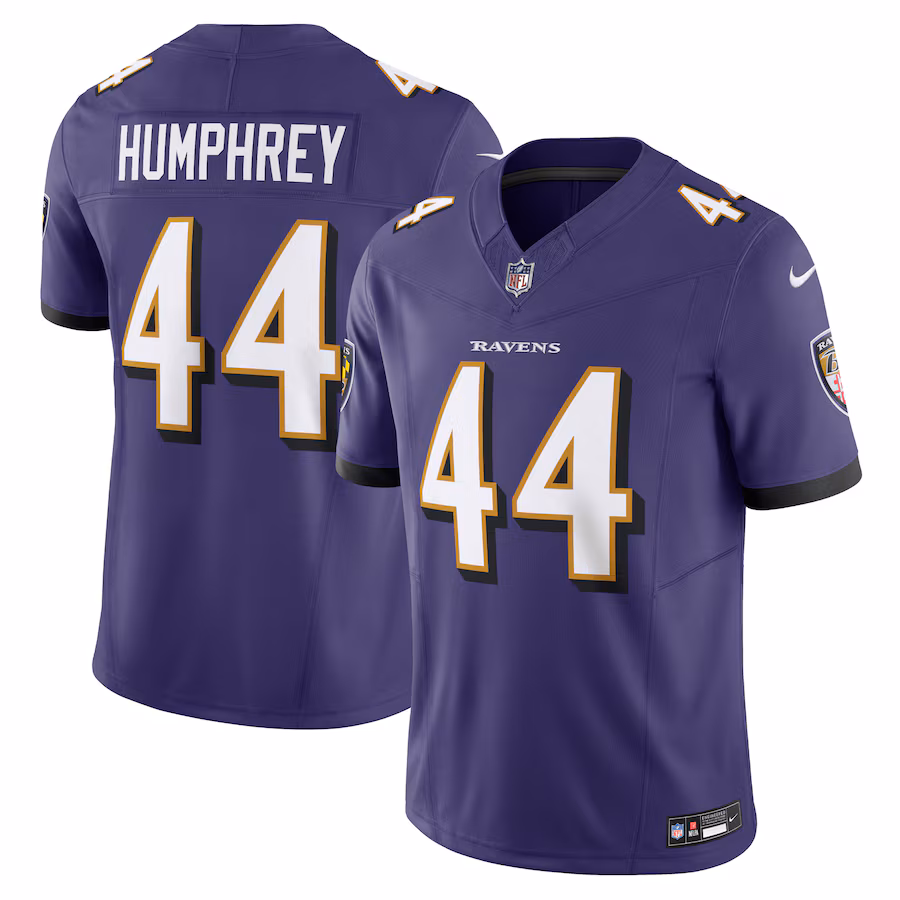 Men's Baltimore Ravens Marlon Humphrey Nike Purple Vapor F.U.S.E. Limited Jersey - Jersey
