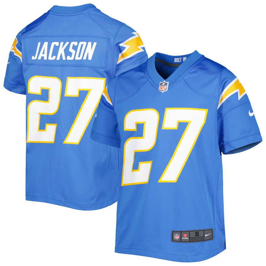 Youth Los Angeles Chargers JC Jackson Nike Powder Blue Game Jersey - Jersey