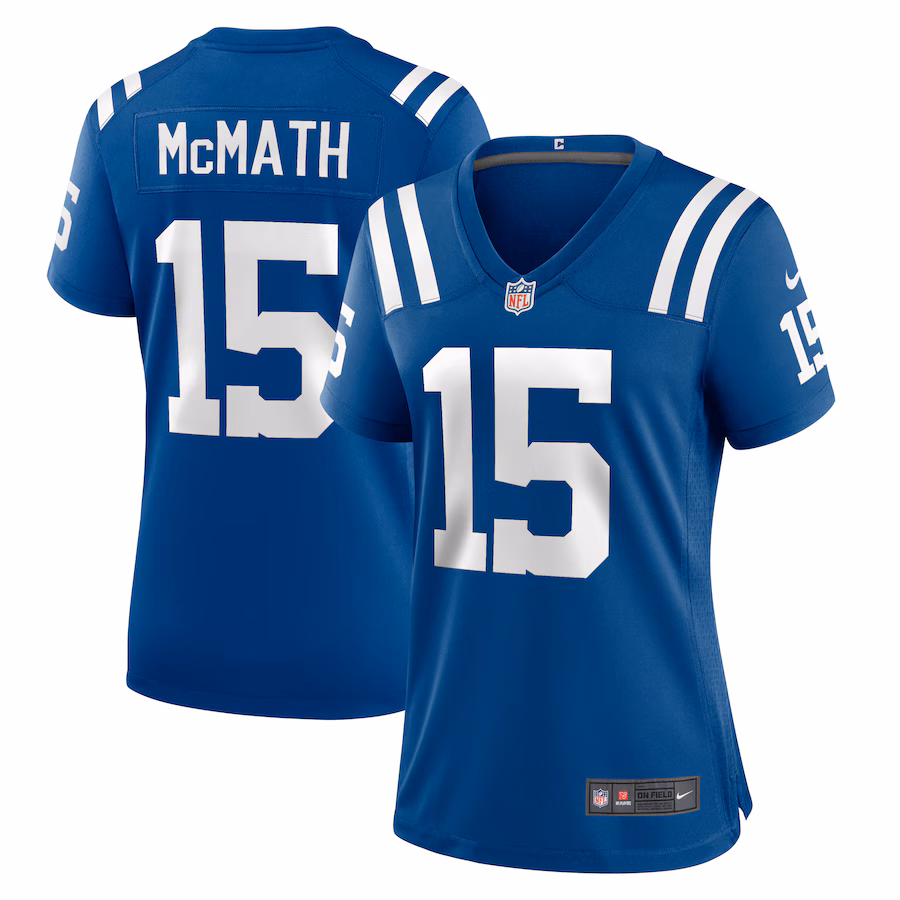 Women's Indianapolis Colts Racey McMath Nike  Royal Team Game Jersey - Jersey